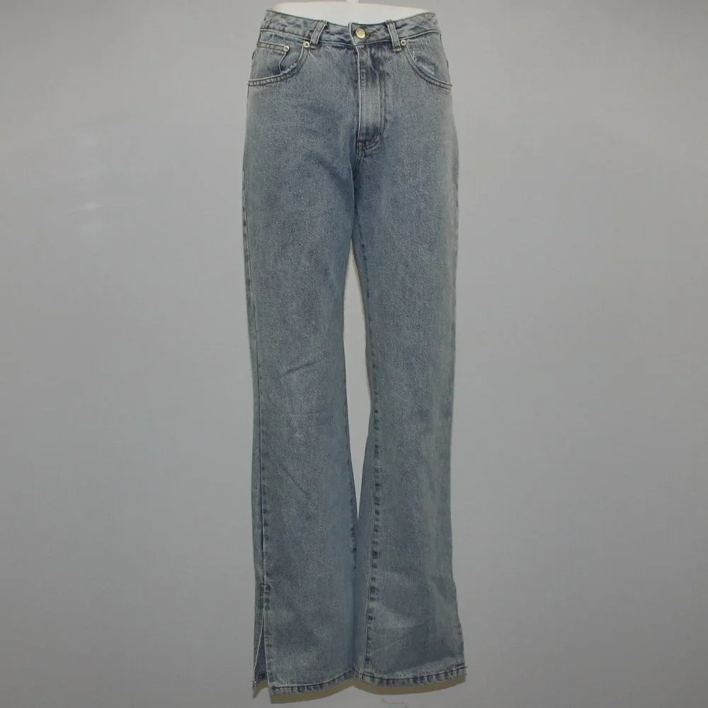 High Rise Vintage Wash Jeans - Picture 2 of 4